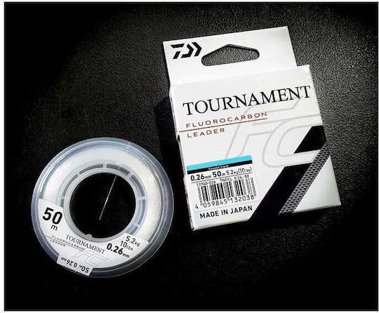 Daiwa FC Fluorocarbon Fishing Line Transparent 50m / 0.16mm / 1.8kg
