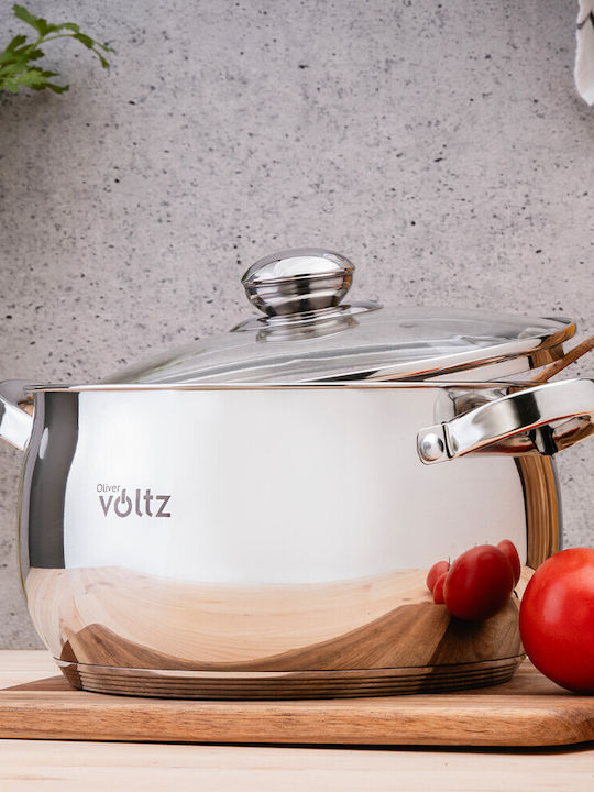 Voltz Σετ Κατσαρόλες από Ανοξείδωτο Ατσάλι 4τμχ