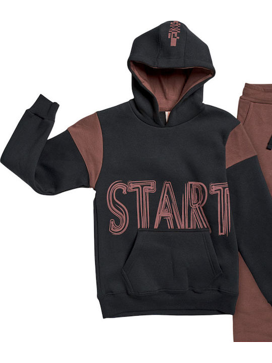 Kids Sweatpants Set Black