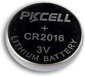 Pkcell Μπαταρία Λιθίου Ρολογιών CR2016 3V 1τμχ