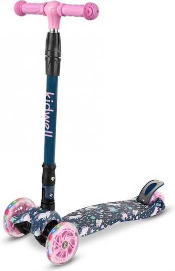 Kidwell Kinderroller Klappbar 3-Rad Für 3+ Jahre Rosa