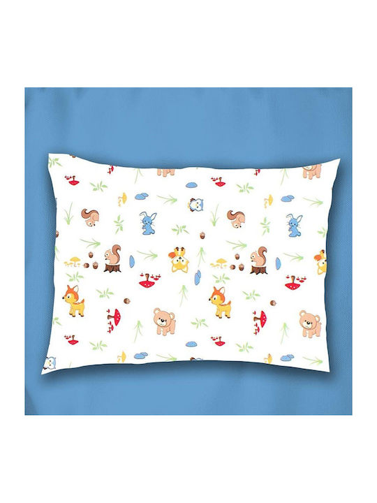 Dimcol Baby Cotton Pillowcase Multicolour 45x35cm