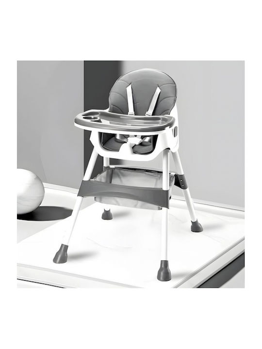 Ecotoys Foldable Baby Highchair Gray