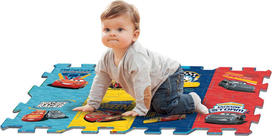 Trefl Interactive Floor Puzzle Cars 3 Foam Puzzle 8 Pieces
