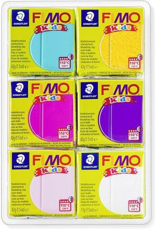 Creativ Company Colours Παιδικός Πηλός Σετ Πολύχρωμος 252gr