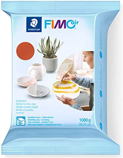Staedtler Fimo Air Basic Πηλός Καφέ 1000gr