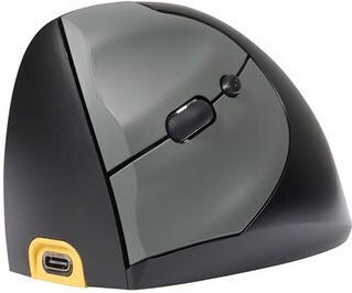 Bakker Elkhuizen HandShake 3 Безжичен Ергономичен Bluetooth Vertical Мишка Черен