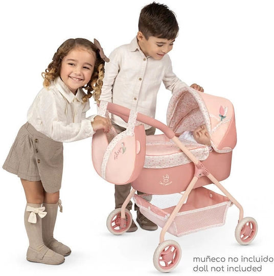 De Cuevas Puppenwagen Pink für Kinder ab 3 Jahren