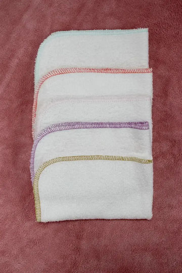 Vielseitige Baby-Soßtücher Salliou 5 Stück – 28x20cm Vielseitige Baby-Soßtücher Salliou 5 Stück – 28x20cm