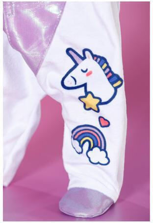 ZAPF Creation Baby Born Clothes Unicorn 43 cm