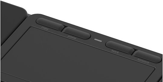 Contour Cu fir Ergonomic Touchpad Negru