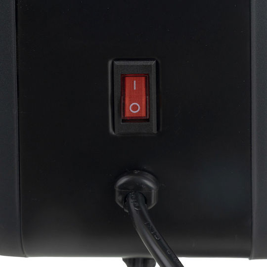 Convectoare pardoseală 2300W cu Termostat Electronic și WiFi 70x12cm Negru