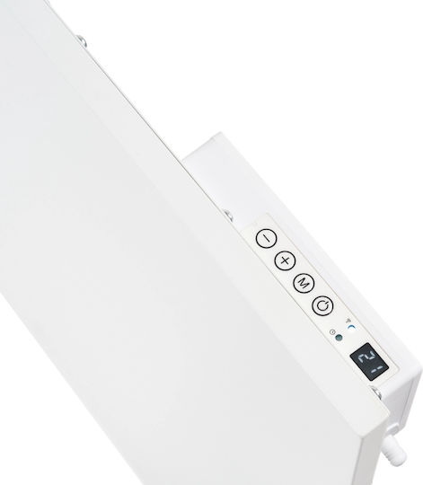 Eurom Convectoare Perete 425W cu Termostat Electronic și WiFi 63.5x64cm Alb