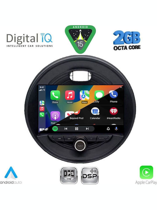 Digital IQ Автомобилна Аудио Система (Блутут/USB/WiFi/GPS/Apple-Carplay/Android-Auto) с Тъчскрийн 9"