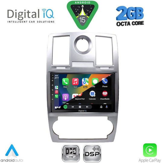 Digital IQ Car Audio System Chrysler 300C 2005-2010 (Bluetooth/USB/WiFi/GPS/Apple-Carplay/Android-Auto) with Touch Screen 9"