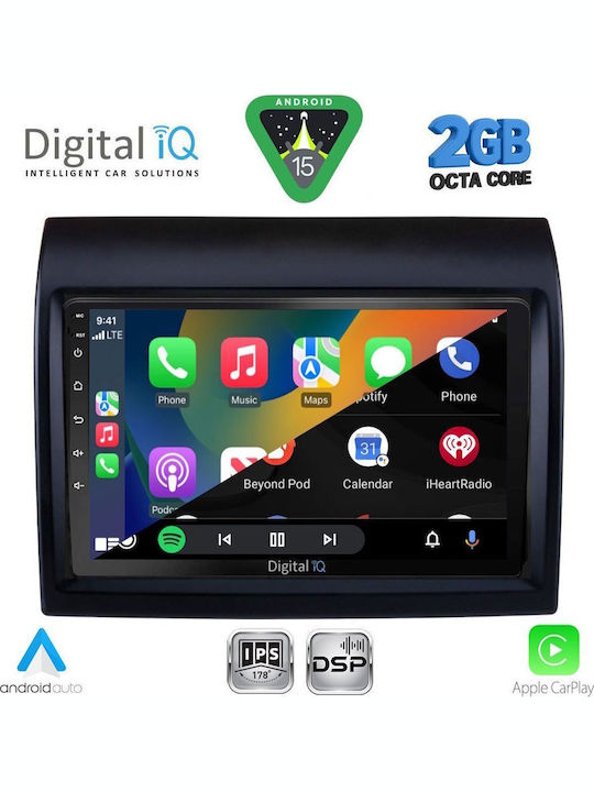 Digital IQ Автомобилна Аудио Система (Блутут/USB/WiFi/GPS/Apple-Carplay/Android-Auto) с Тъчскрийн 9"