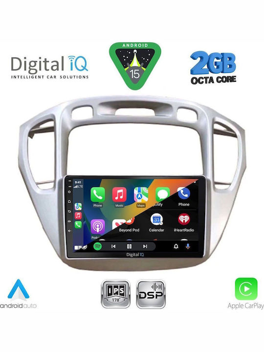 Digital IQ Автомобилна Аудио Система (Блутут/USB/WiFi/GPS/Apple-Carplay/Android-Auto) с Тъчскрийн 9"