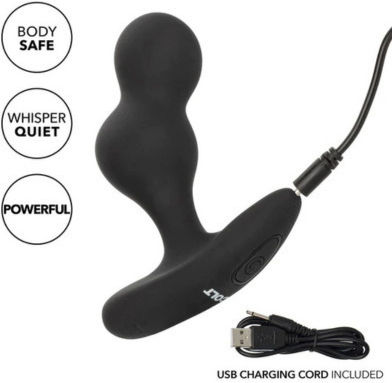 Calexotics Power Probe Πρωκτική Σφήνα με Δόνηση Μαύρη