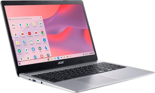 Acer Chromebook 315 CB315-4H 15.6" FHD (Celeron Dual Core-N4500/4GB/64GB Flash Storage/Chrome OS) Pure Silver (US Keyboard)