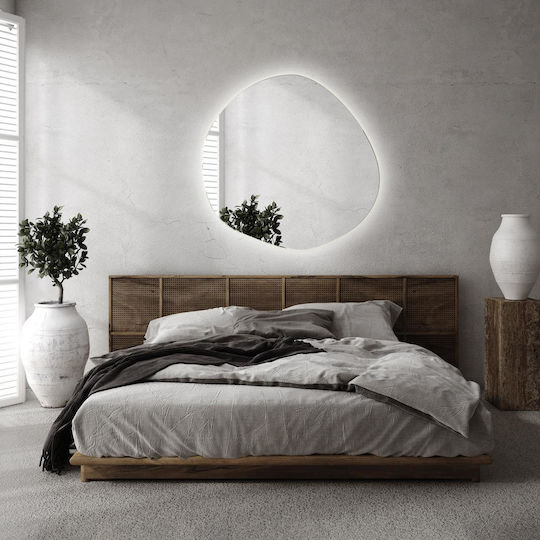Tulup Wandspiegel mit LED Beleuchtung 67x67.6cm 1Stück