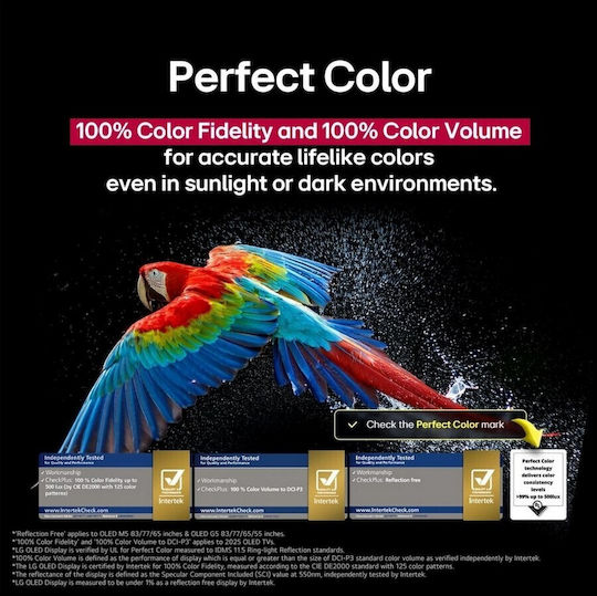 LG Smart Τηλεόραση 77" 4K UHD OLED Evo AI M4 HDR (2025) OLED77M59LA