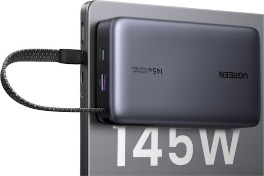 Ugreen PB551 Power Bank 20000mAh 145W με Θύρα USB-A και Θύρα USB-C Power Delivery Γκρι