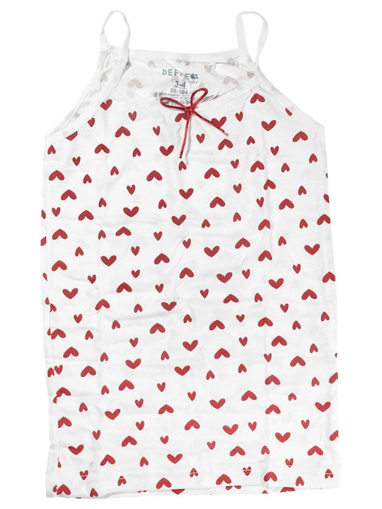 Defne Baby Heart Love Kids' Undershirt Tank Top Multicolour