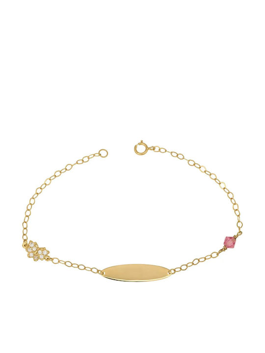 Gold 9K ID Bracelet