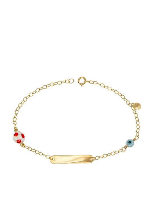 Gold 9K ID Bracelet