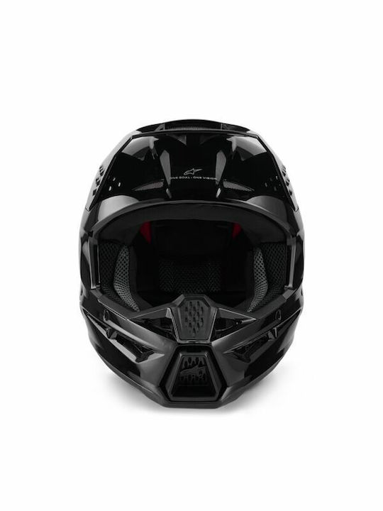 Alpinestars SM3 бял гланц Мотоциклетна каска Мотокрос DOT / ECE 22.06 1060гр