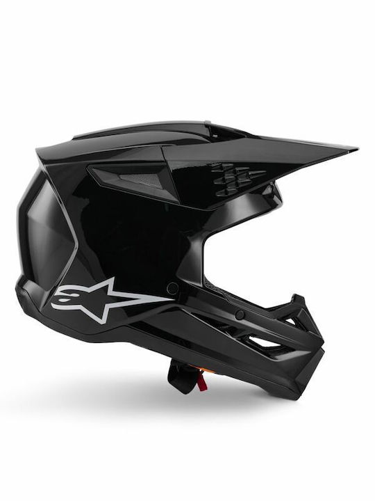 Alpinestars SM3 бял гланц Мотоциклетна каска Мотокрос DOT / ECE 22.06 1060гр