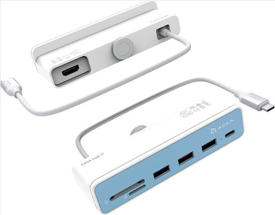 Adam Elements USB-C Docking Station mit HDMI Orange (AEAAPADHUBI7WH)