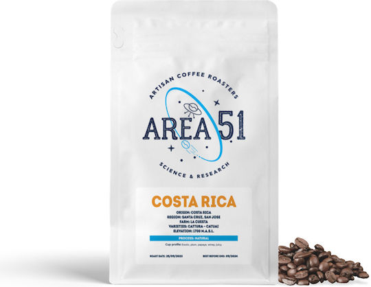 Area 51 Coffee Roasters Espresso Coffee Costa Rica Whole Beans 250gr