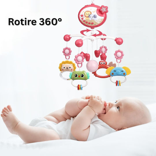 Mobile für Kinderbett mit Musik und Projektor für 0++ Monate
