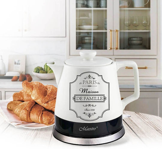Maestro Reisekessel 1.2Es 1200W Weiß