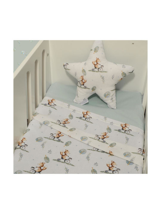 Baby Oliver Baby Bettlaken Angepasst Beiges 110x170cm