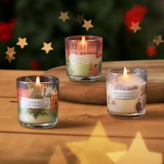 Heart & Home Aromatic Soy Candle in Orange Jar 45g