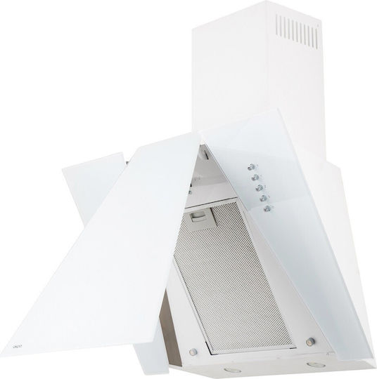 Akpo WK-4 Cetias Eco Chimney Vent Hood 50cm White