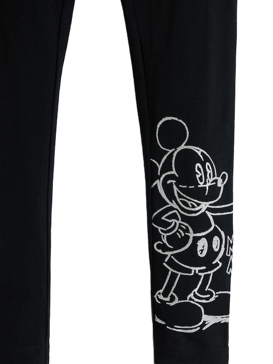 Kids Legging Long Black Mickey