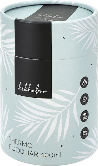 Kikka Boo Flora Sage Βρεφικό Θερμός Φαγητού Ανοξείδωτο 400ml
