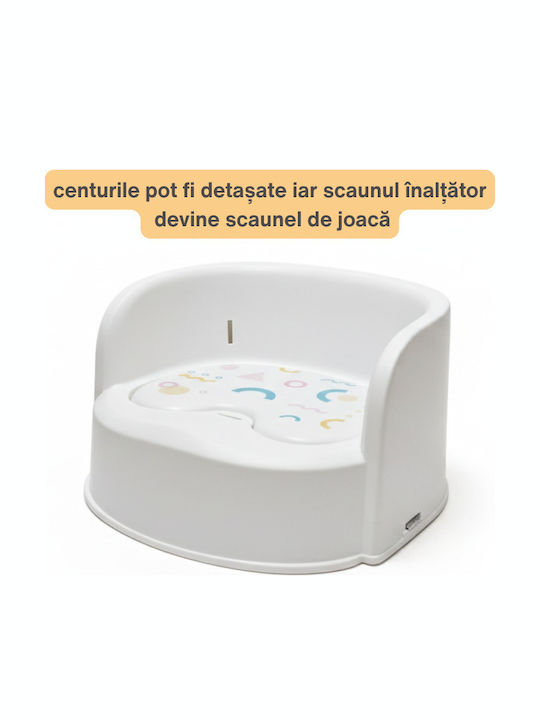 Kidizi Scaun portabil pentru masă Scaun de masă Plastic pentru președinte