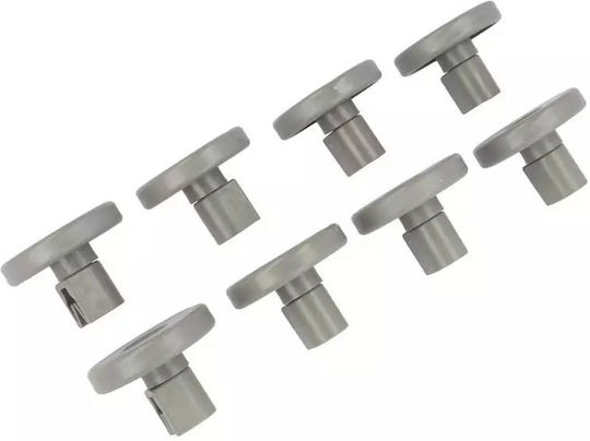 Rack Wheels Dishwasher Aeg Set 8pcs