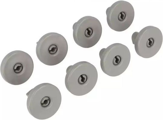 Rack Wheels Dishwasher Aeg Set 8pcs
