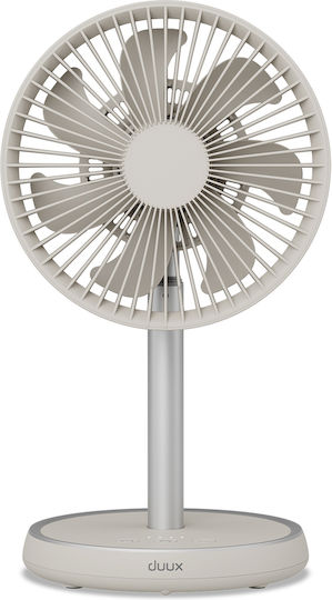 Duux Flex Ventilator Sockel 10W Lüfterdurchmesser 21cm Graues
