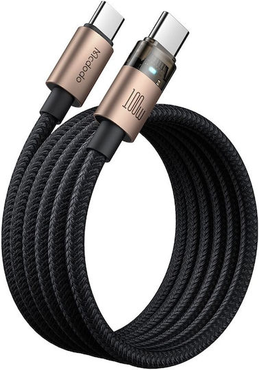 Mcdodo USB 2.0 Kabel USB-C männlich - USB-C 100W Gold 1.2m