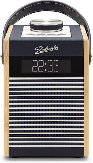 Roberts Rambler Midi Φορητό Ραδιόφωνο Επαναφορτιζόμενο DAB+ με Bluetooth Navy Blue