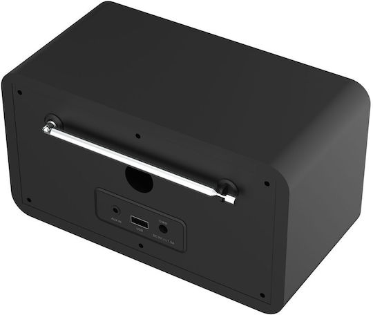 Reflexion HRA1881 Tabletop Radio Electric DAB+ with Bluetooth and USB Black