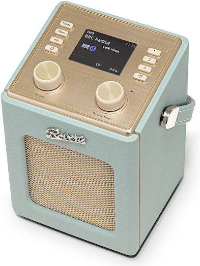 Roberts Revival Mini 2 Cu alimentare la rețea / baterie DAB+ cu Bluetooth Duck Egg Blue