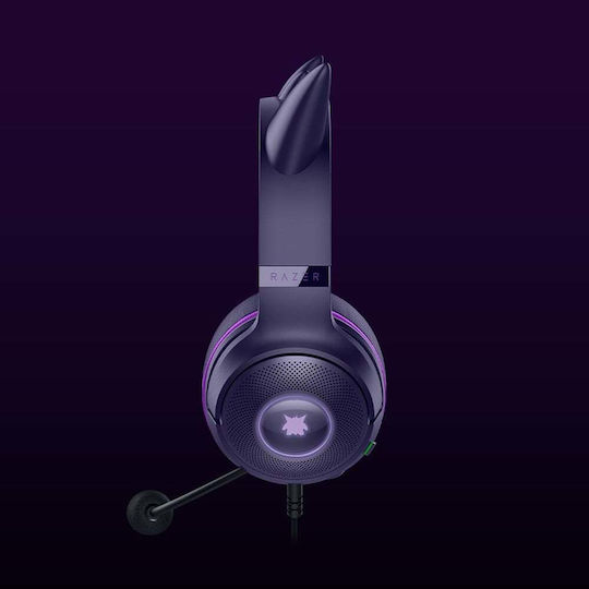 Razer Kraken Kitty V2 Over Ear Gaming Headset with Connection USB Pokemon Gengar