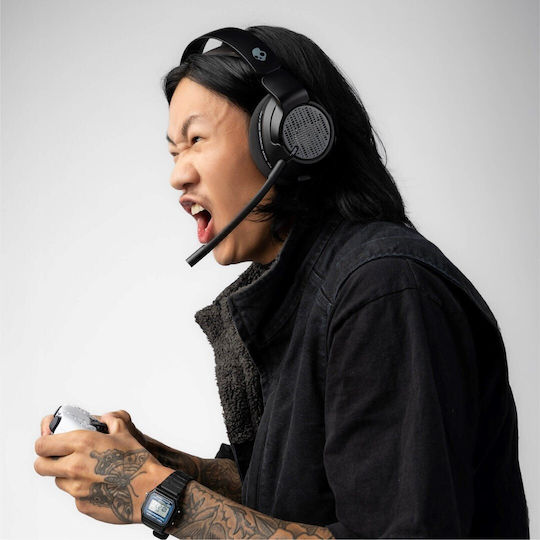 Skullcandy Crusher PLYR 720 Ασύρματο Over Ear Gaming Headset με σύνδεση 3.5mm / Bluetooth for Nintendo Switch / PC / PS5